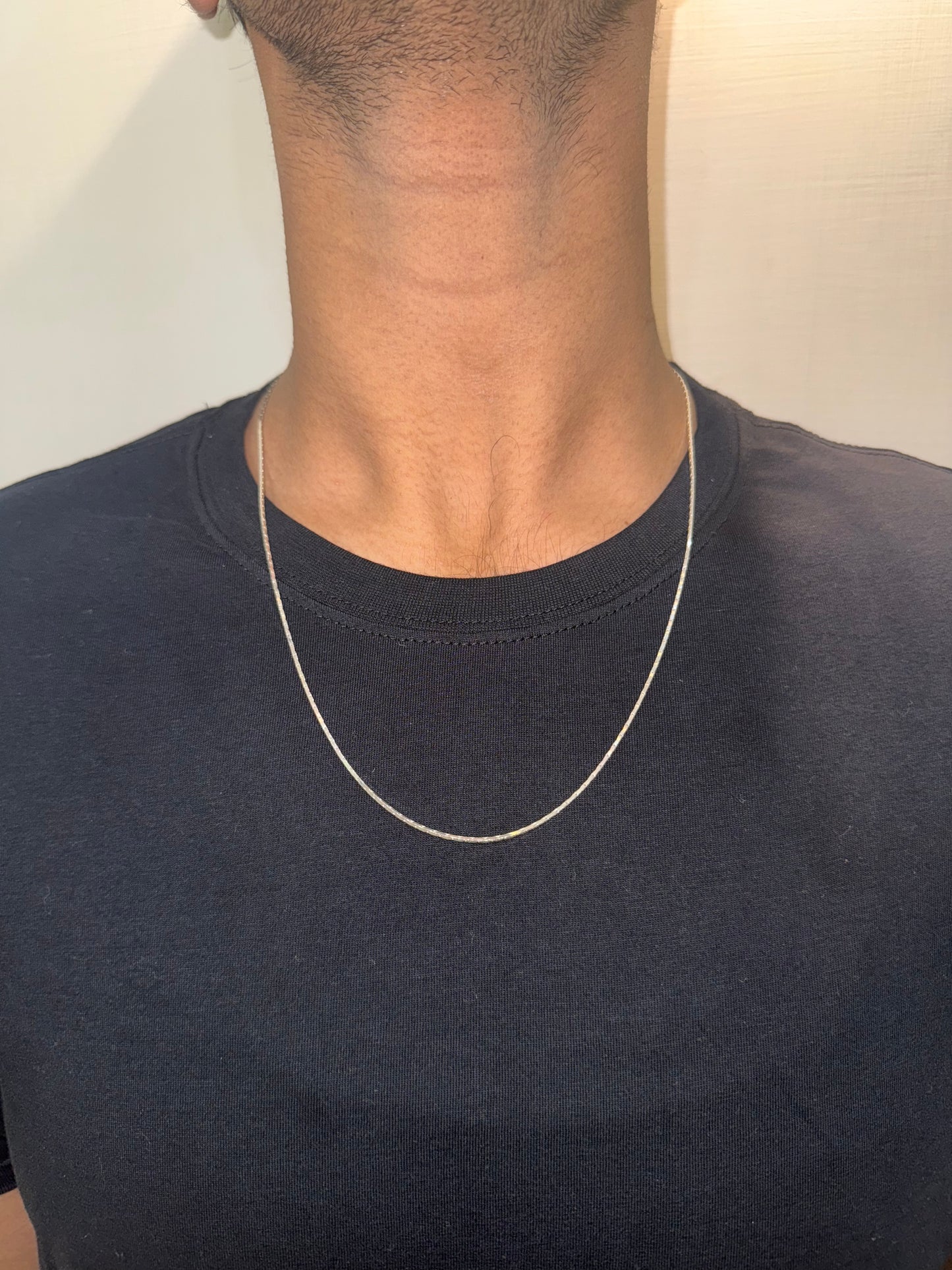 12. Unisex Classic 100% Sterling Silver 925 Chain