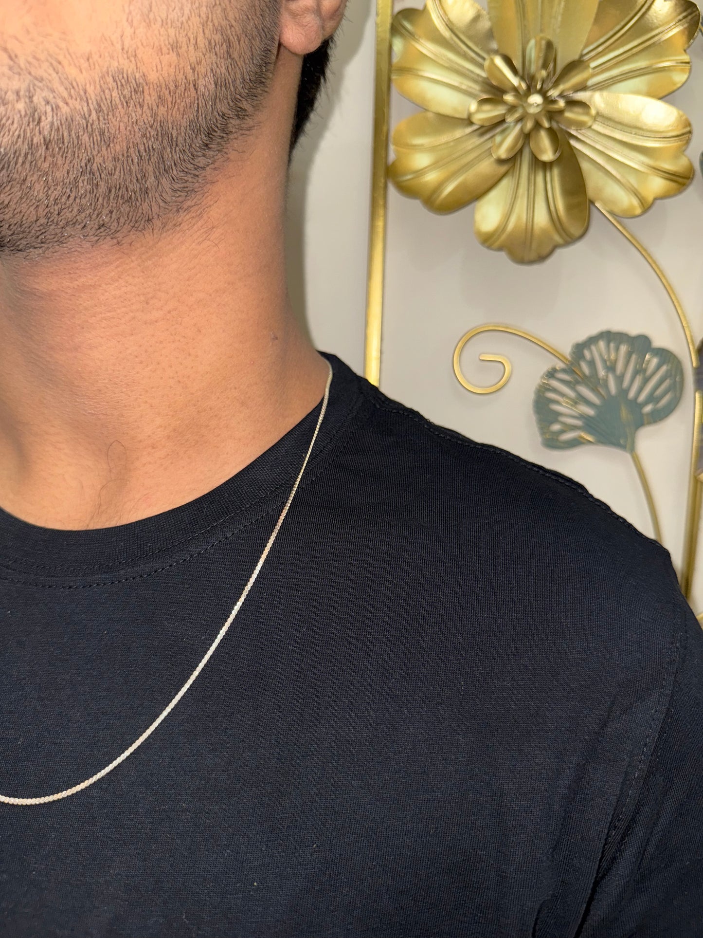10. Unisex Classic 100% Sterling Silver 925 Chain