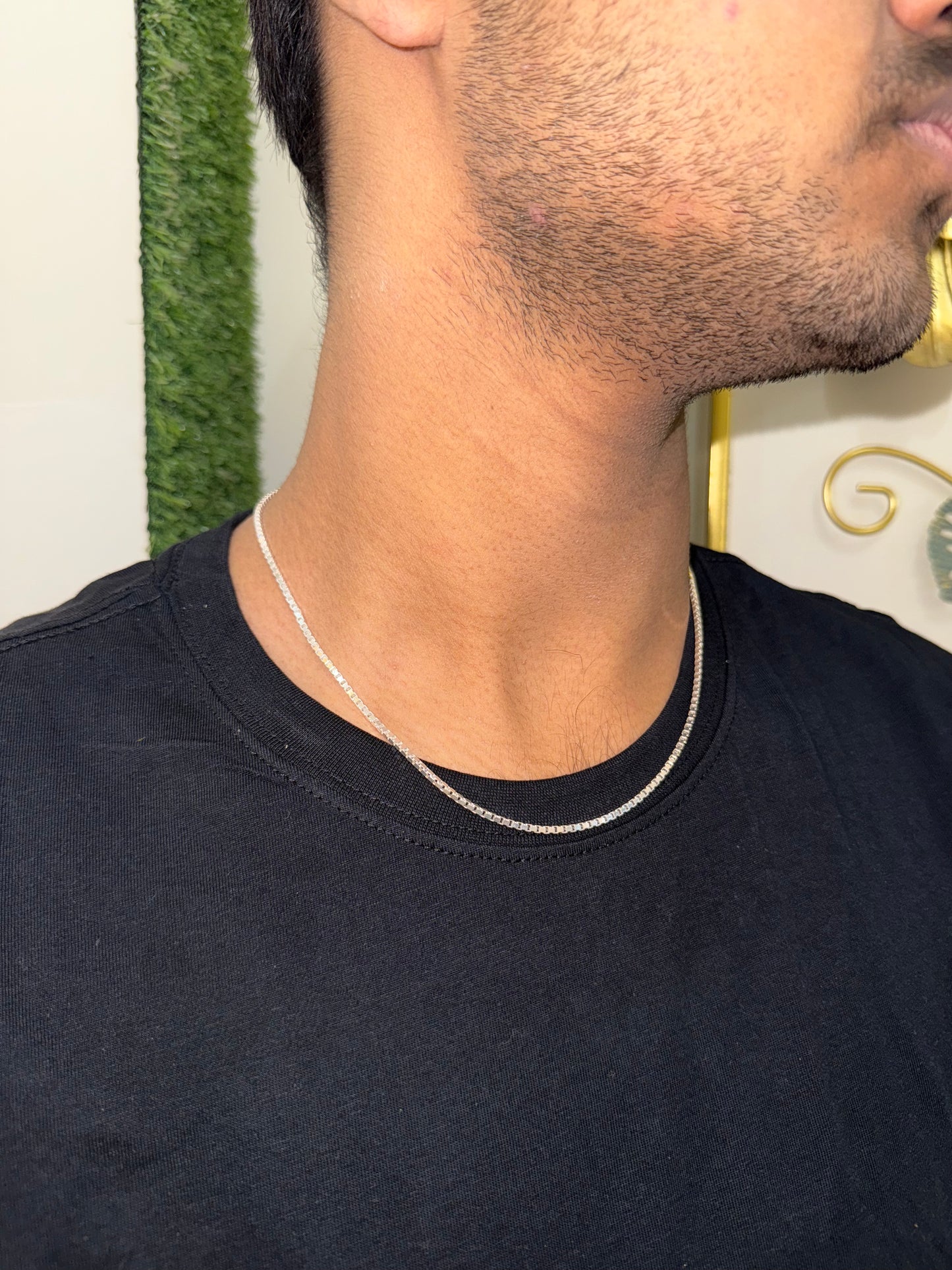 6. Unisex Classic 100% Sterling Silver 925 Chain
