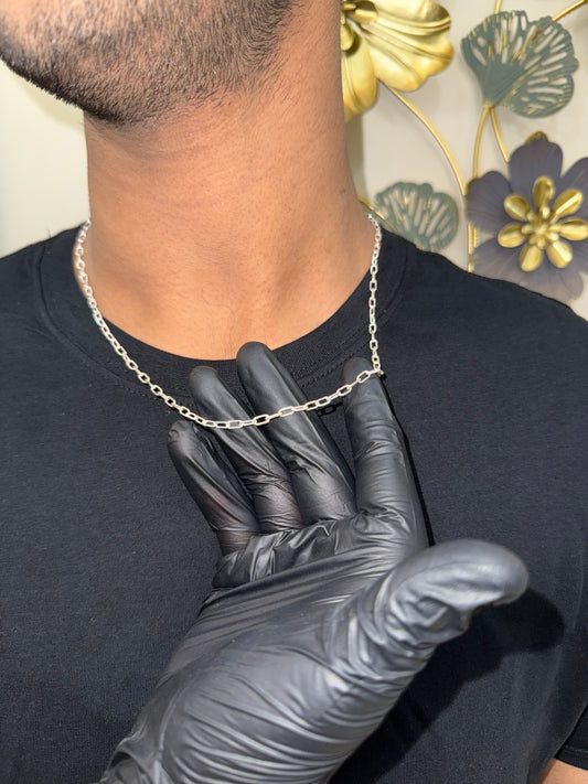 9. Unisex Classic 100% Sterling Silver 925 Chain