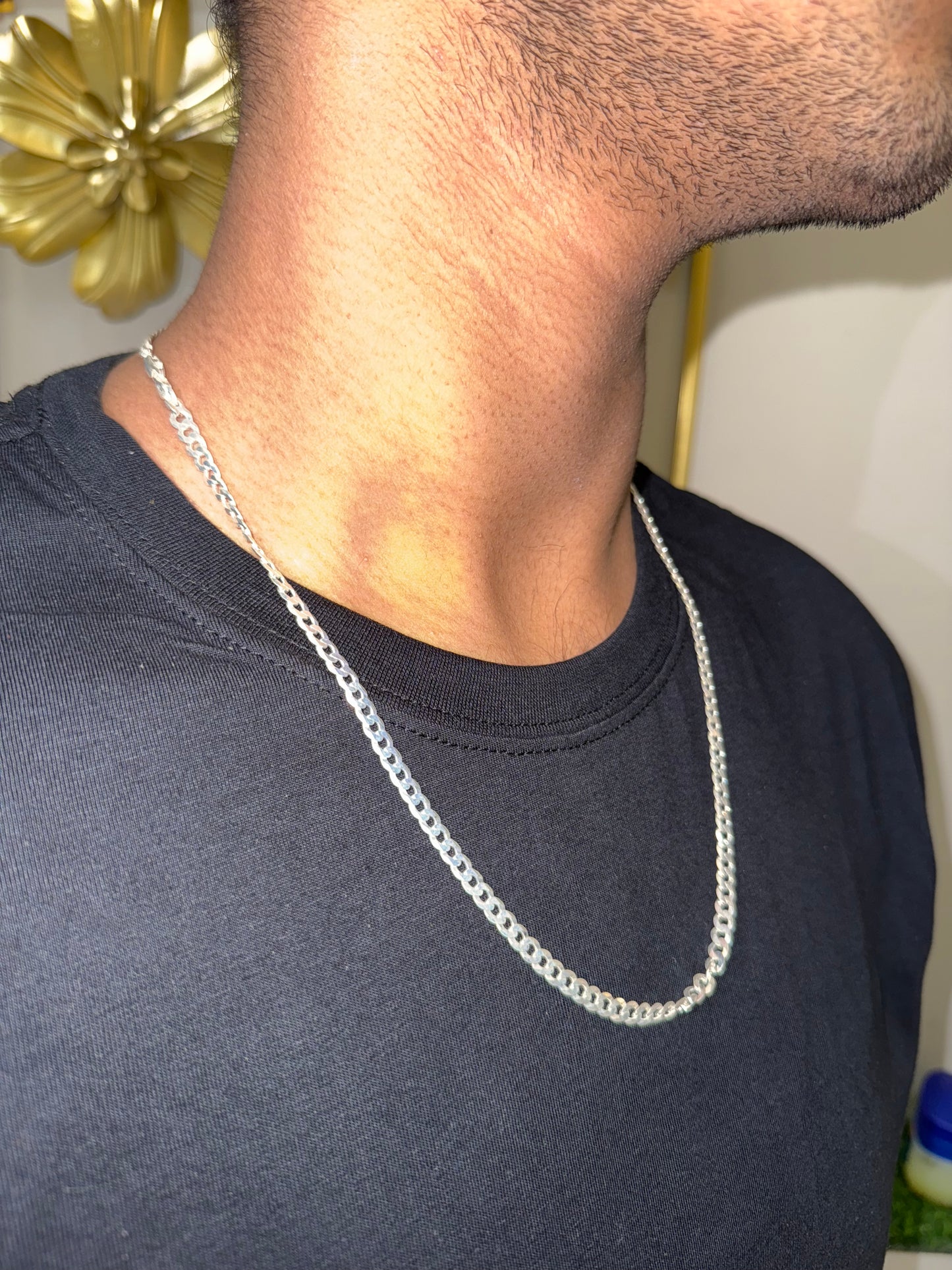 2. Unisex Classic 100% Sterling Silver 925 Chains