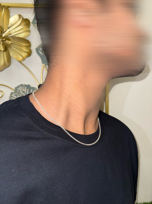 6. Unisex Classic 100% Sterling Silver 925 Chain